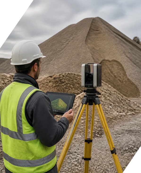 Лазерное 3D сканирование насыпей в Добрянке от 15153 р. | ЭкспертизаРоссия
